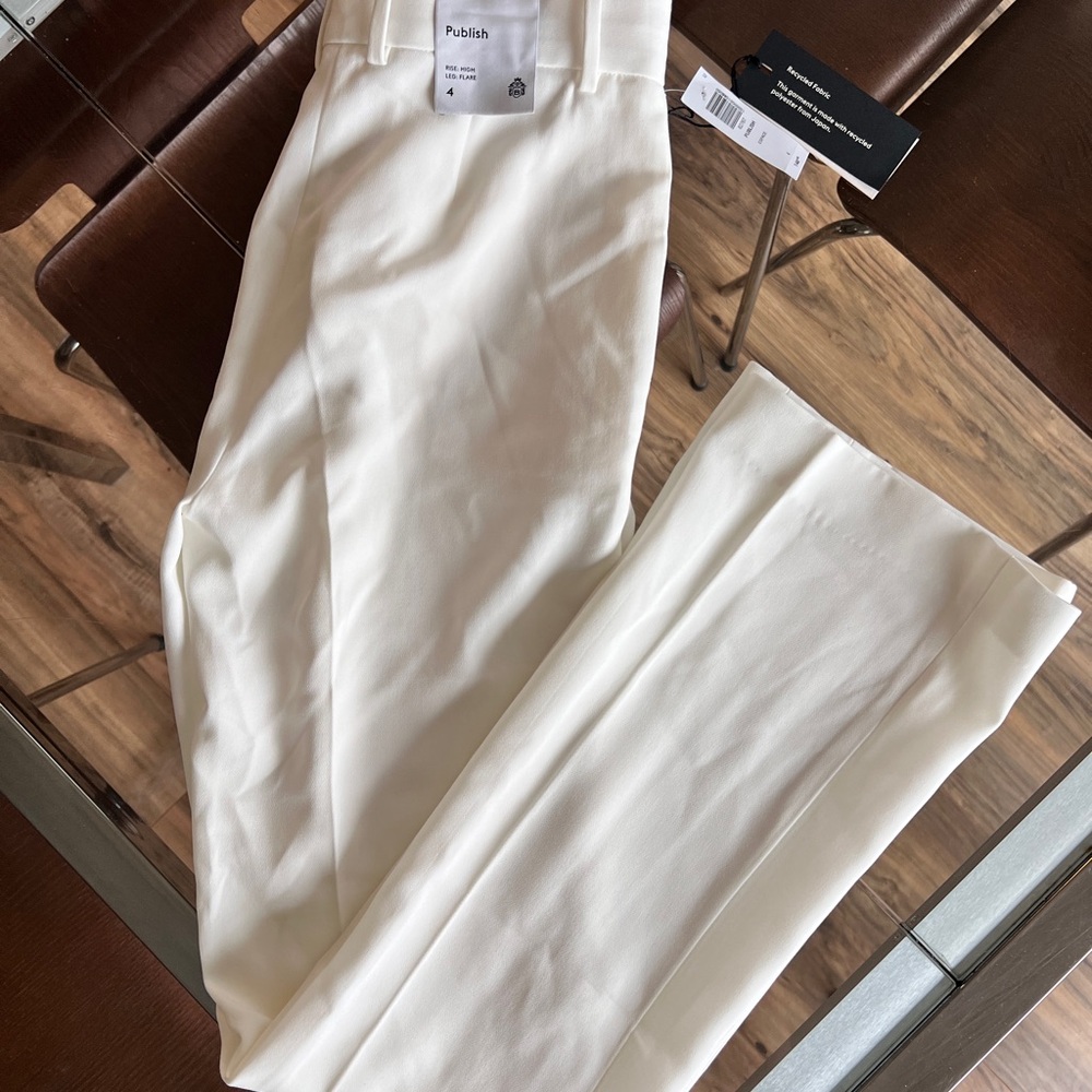 Publish Women's Cream Flare Pants